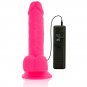 Diversia Flexible Vibrating Dildo 20.5 Cm, Pink