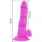 Diversia Flexible Vibrating Dildo 18 Cm, Purple