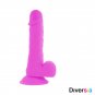 Diversia Flexible Vibrating Dildo 20.5 Cm, Purple