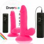 Diversia Flexible Vibrating Dildo 17 Cm, Pink