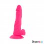 Diversia Flexible Vibrating Dildo 18 Cm, Pink