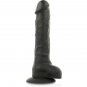 Cock Miller Silicone Density Cocksil Articulable Black 19.5 Cm