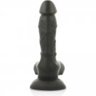 Cock Miller Silicone Density Cocksil Articulable Black 13 Cm