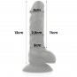 Cock Miller Silicone Density Cocksil Articulable Black 13 Cm