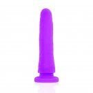 Delta Club Toys Harness + Dong Purple Silicone 17 X 3 Cm