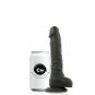 Cock Miller Silicone Density Cocksil Articulable Black 18 Cm