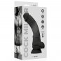 Cock Miller Silicone Density Cocksil Articulable Black 18 Cm
