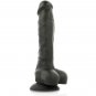 Cock Miller Silicone Density Cocksil Articulable Black 18 Cm