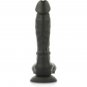 Cock Miller Silicone Density Cocksil Articulable Black 18 Cm