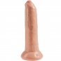 King Cock Realistic Dildo Uncut Flesh 23 Cm