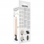Basecock Realistic Vibrator Remote Control Flesh 19.5cm