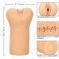Calex Boundless Vulva Stroker, Light Skin