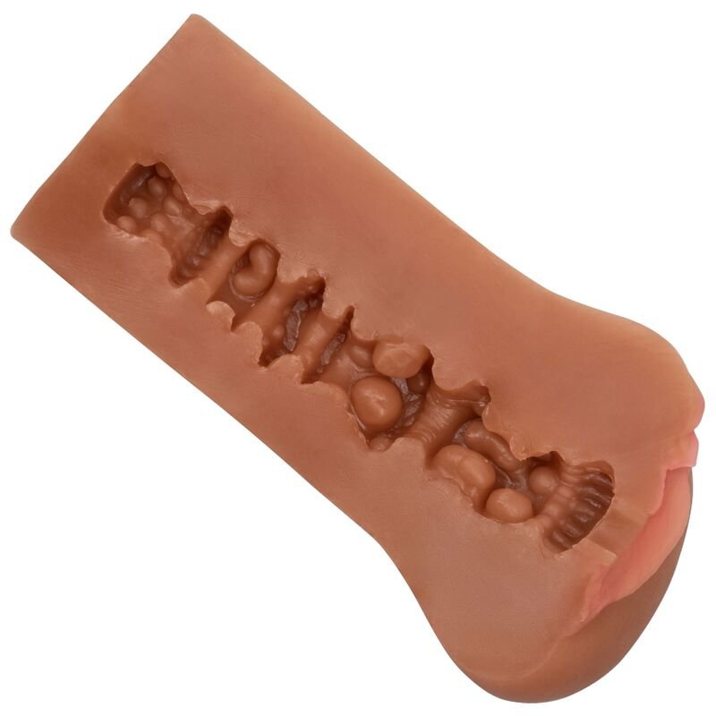 Calex Boundless Vulva Stroker, Caramel Skin