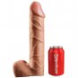 King Cock 30.5 Cm Hollow Strap-on Suspender System - Flesh