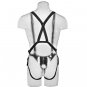 King Cock 30.5 Cm Hollow Strap-on Suspender System - Flesh