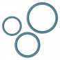 Ohmama 3 Rings Set For Penis & Testicles - Blue