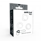 Addicted Toys C-ring Set Clear