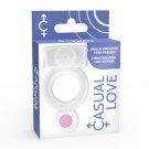 Casual Ring Vibrating Double Pleasure Transparent