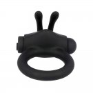 Black and Silver Agron Cock Ring