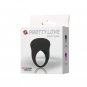 Pretty Love Bertram Vibrating Ring Black