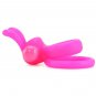 Screaming O Ohare Rabbit Pink Double Ring