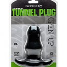Perfect Fit Double Tunnel Plug Xl Large - Black