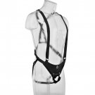 King Cock 25.5 Cm Hollow Strap-on Suspender System Flesh