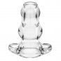 Perfect Fit Double Tunnel Plug L Large - Clear