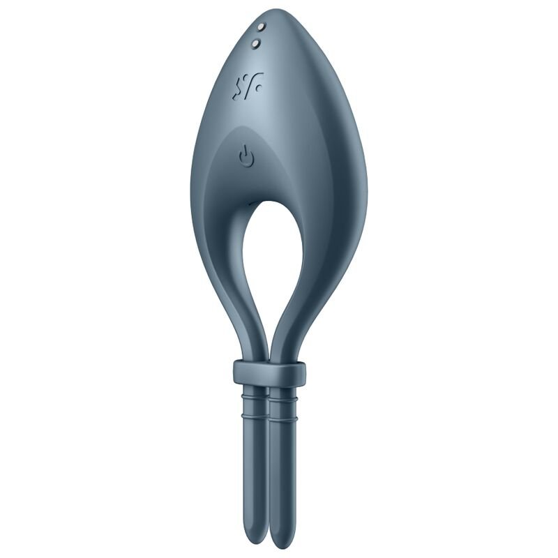 Satisfyer Bullseye Ring Vibrator, Grey