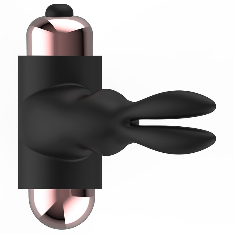 Coquette Chic Desire Cock Ring With Vibrator Black/ Gold
