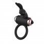 Coquette Chic Desire Cock Ring With Vibrator Black/ Gold