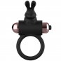Coquette Chic Desire Cock Ring With Vibrator Black/ Gold