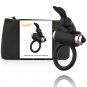 Coquette Chic Desire Cock Ring With Vibrator Black/ Gold