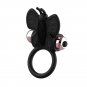 Coquette Chic Desire Cock Ring Butterfly With Vibrator Black/ Gold