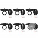 Black and Silver Cameron Remote Control Cockring Watchme 5 + 1 Free