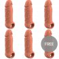Virilxl Penis Extender Extra Comfort Sleeve V7 Brown 5+1 Free