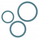 Ohmama 3 Rings Set For Penis & Testicles - Blue