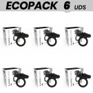 Ecopack 6 Units - Black&silver Anillo Agron