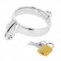 Ohmama Fetish Metal Chastity Cage For Penis