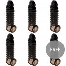 Virilxl Penis Extender Extra Comfort Sleeve V11 Black 5+1 Free