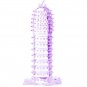 Penis Sleeve With Stimulating Points Purple 14 Cm