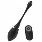 Black and Silver Jenell Rechargeable Vibrating Egg