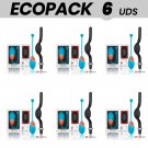 Ecopack 6 Uds - Wearwatch Remote Control Egg Technology Watchme Blue / Jet