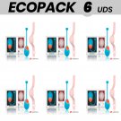 Ecopack 6 Uds - Wearwatch Egg Remote Control Technology Watchme Blue / Pink