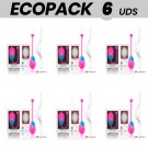 Ecopack 6 Uds - Wearwatch Egg Remote Control Technology Watchme Fuchsia / Snow