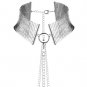 Désir Métallique Metallic Mesh Silver Collar