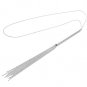Magnifique Metallic Chain Whip / Necklace Silver