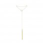 Magnifique Tickler Pendant Chain - Gold