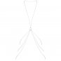 Magnifique 8 Body Chain - Silver