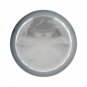 Coquette Chic Desire Anal Plug Metal White Color Size L 4 X 9cm